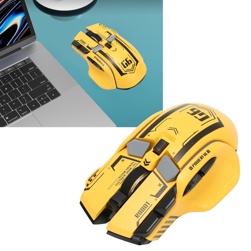 Gaming Mouse 2.4G Wired Bluetooth 3 Mode 5 Adjustable DPI