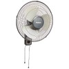 HOLMES Oscillating Wall-Mountable Fan, 16 Inch (HMF1611A-UM),Black