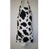 Penny's Needful Things Black & White Cow Spots Plastic Grocery