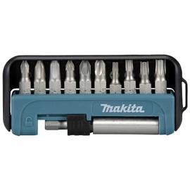 Makita D-64995 Bit Set 11 Pieces PH, PZ, Torx, Bit Holder