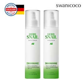 Half Club/Swanicoco Herb Snail Skin 120ml + Herb Snail Emulsion / 스와니코코 허브 달팽이 스킨 120ml + 허브 달팽이 에멀젼