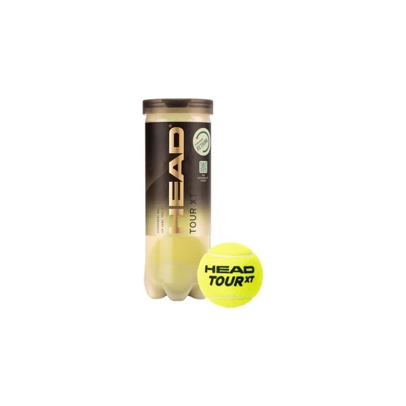 Head 570823 Pelotas de Tenis 3B Tour XT Standard, 6