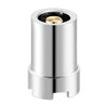 CENPEK 4PCS Thread Adapter 510 Stainless Steel Threaded Ring Adapter