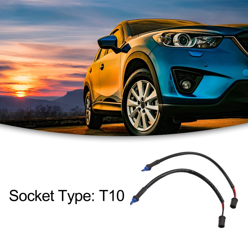 ACROPIX DC 12V T10 Extension Wiring Harness Car LED Light