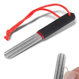 1 Pcs V-Groove Dart Sharpener,Dart Sharpener Diamond Grinding File Portable Sharpening File Dart Accessories,V-Groove Dart Point Sharpener Portable Rapid Sharpening Tool for Fishing & Dart Sharpener