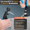 Bundle – 3 Items: easyJACK - 90° Angled Speed Termination