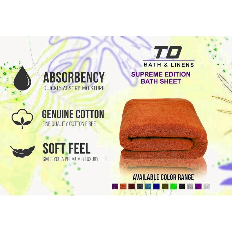 Textile Do Luxury Super Jumbo Bath Sheet (100 x 200