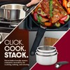 T-fal Ingenio Expertise Stainless Steel Cookware Set 4 Piece, Induction,
