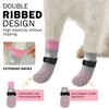 SCENEREAL Dog Socks to Prevent Licking Paws for Hardwood Floors,