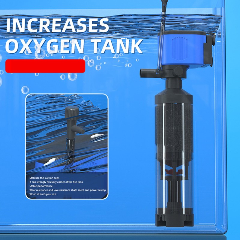 Aquarium Filter Pump Professional Efficient Quiet Oxygenation Water Change Fish