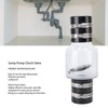 Silent Sewage Sump Pump Check Valve Spring Loaded Flapper for