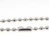 Ball Chain, Stainless Steel, 0.12 inches (3.0 mm), 17.7