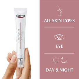 Eucerin Anti Pigment Dark Circle Illuminating Eye Care Treatment Reduces Pigment spots and prevents their appearance with instant fresh and awake look Eye Cream for all skin types (15ml)
