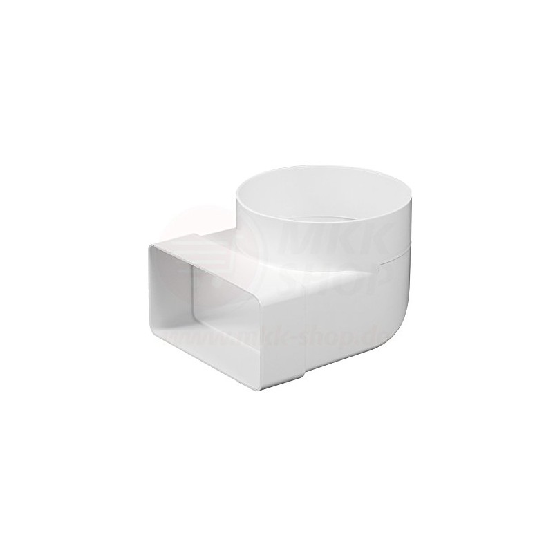 MKK Duct Connector 90° Degree 55 x 110 mm Pipe