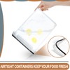 PRAKI Large Airtight Food Storage Containers 5.2L / 195oz, BPA