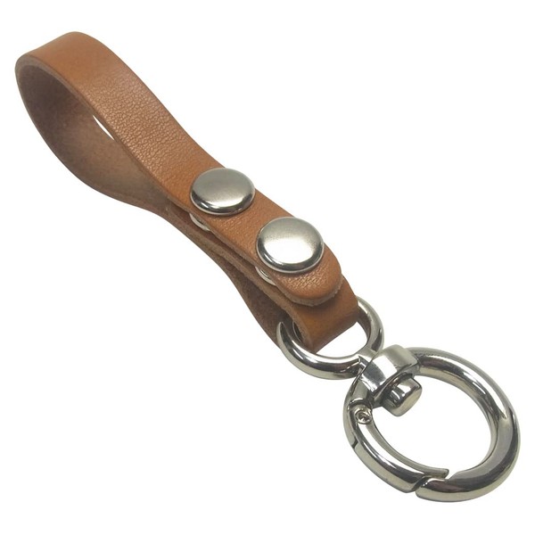 Highstyle 2 Button Tochigi Leather Slim Design Silver Color Round