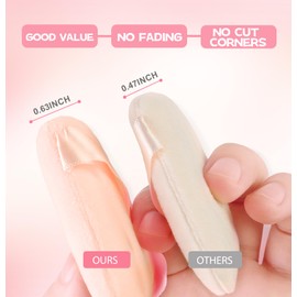 8 Pieces Triangle Powder Puff Face Soft Triangle Makeup Puff Velour Cosmetic Foundation Blender Sponge Beauty Makeup Tools