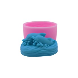 Monqui Dolphin Silicone Soap Molds Candle Molds Art Craft Molds Resin Molds