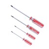 iplusmile 4pcs Triangle Screwdriver Vanadium Steel Removal Tool with Ergonomic