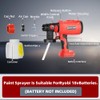 Picvelno Cordless HVLP Paint Sprayer for V20 Craftsman 20V Battery