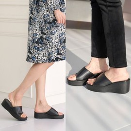 Rose Mom Acupressure Heel Slippers 6.5cm230 / 로즈맘  지압통굽슬리퍼 6.5cm230
