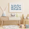 FINGERINSPIRE 4Pcs Silhouette of the Cat Stencils with Paint Brush