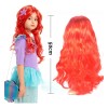 Peluca De Princesa Ariel Sirenita De Cosplay Para Niñas