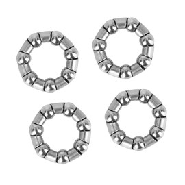 A ABSOPRO Bike Bicycle 25mm Crank Bearings Wheel Bearing Retainer (Set of 4)