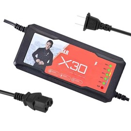 60V 20H Electric Bike Charger Electric Scooter Charger Lead Acid Battery Short Circuit Protection Universal T Port Plug