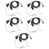 2.5mm Acoustic Tube Earpiece Single Pin PTT Button Walkie Talkie