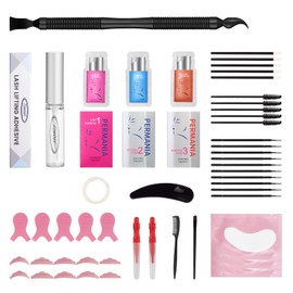 PERMANIA Eyelash Lifting Set, 2-in-1 Brow Lifting Set, Lash Lifting Set, Single Bag Packaging, 1 Bag Can Work on Eyelashes and Eyebrows at the Same Time, Last Up to 6-8 Weeks