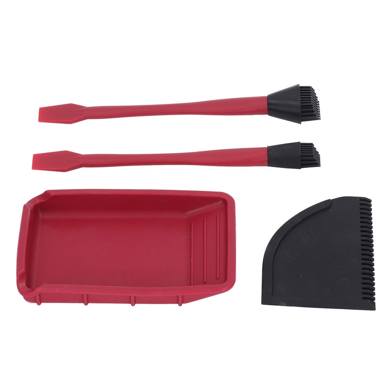 Complete Silicone Glue Kit Wood Glue Up Brushes Tray Comb