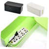KOMBIUDA Plastic Power Cord Storage Box for Home Office Cable