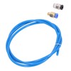 5PCS PTFE Tubes with 20PCS Pneumatic Fittings PC4‑M6 PC4‑M10 for