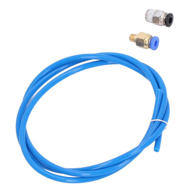 5PCS PTFE Tubes with 20PCS Pneumatic Fittings PC4‑M6 PC4‑M10 for