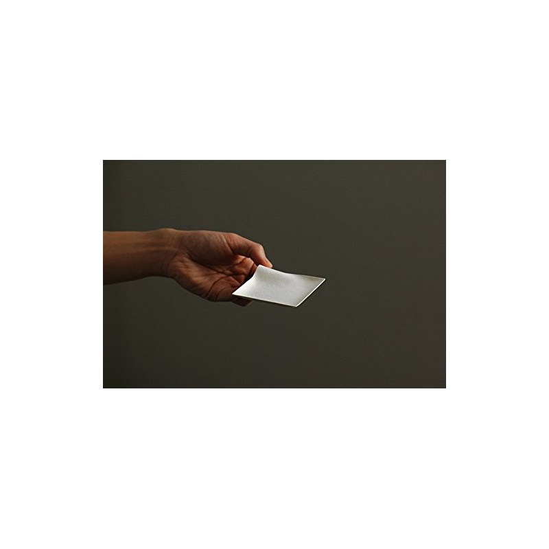 WASARA DM-003R Square Plates (Small), Pack of 12 (1 Bag)