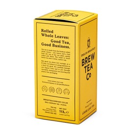 Brew Tea Co - English Breakfast - Strong and Malty - 113g Loose Leaf Tea