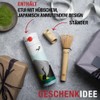 ORIGEENS Matcha Bamboo Broom with Long Handle - Small Traditional