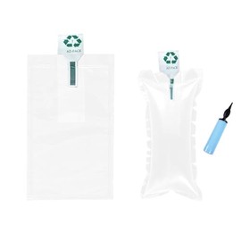 Packaging Air Bag Cushion Inflatable Air Protector Bag Air Pillow with free pump 100 pieces (10x16 Inches)