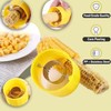 Effortless Plastic Corn Stripper - Durable Corn Cob Peeler with