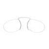 DIDINSKY Lesebrille für Damen und Herren Transparent. Kompakte leichte randlose
