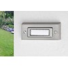 HUBER Surface-Mounted Bell Push 1 Gang Made of Real Metal
