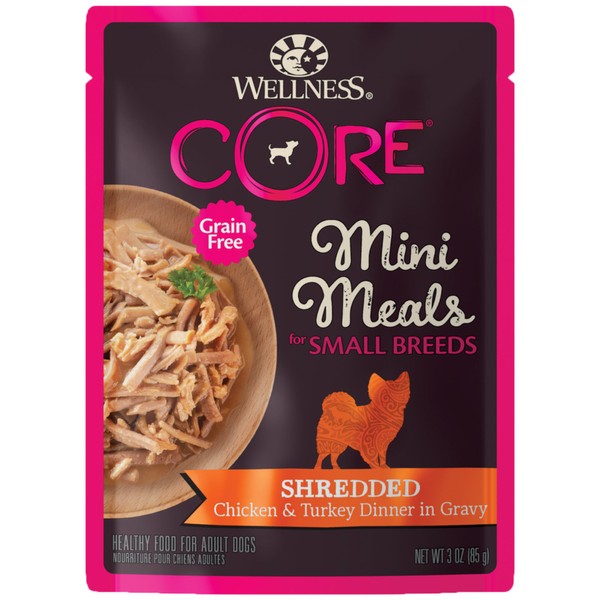 Wellness CORE Natural Grain Free Small Breed Mini Meals Wet