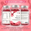 Radiance HSN 60 Raspberry Flavour Gummies - Advanced Hair Skin