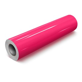 VViViD Pink Gloss DECO65 Permanent Adhesive Craft Vinyl for Cricut, Silhouette & Cameo (20ft x 11.8" Large Roll)