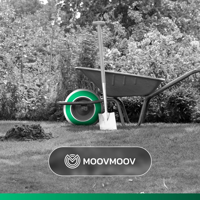MOOVMOOV Inner Tube 4.80/4.00-8 Straight TR13 Valve (x2) - Replacement