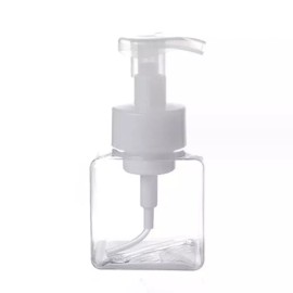사각 투명 거품 공병 용기 250ml 450ml Square Transparent Foam Bottle Container 250ml 450ml