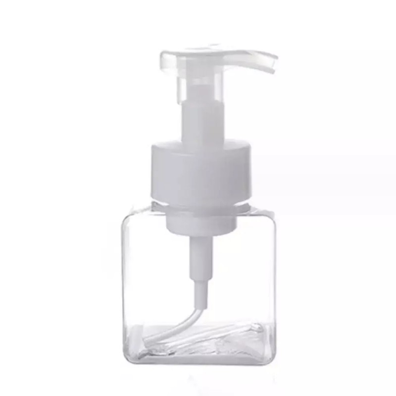 사각 투명 거품 공병 용기 250ml 450ml Square Transparent Foam