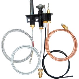 Replacement 69l17, J4117, 904405 Fireplace Natural Gas Pilot Assembly 108084-02, 69l1701, Compatible with Lennox, Ihp, Serefina, Superior, Astria Direct Vent Natural Gas Fireplaces