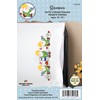 Tobin Gnomes Stamped for Embroidery Pillowcases, White
